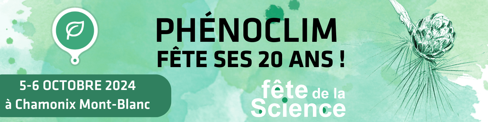 Fêtez les 20 ans de Phénoclim avec le CREA Mont-Blanc !